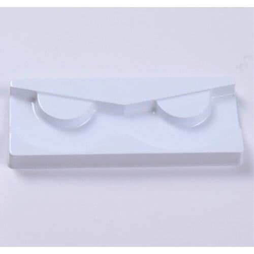 100pcs/lot Thicken Packing Tray for Eyelash Blank Eyelashes Plastic Package All Transparent Lid Tray Eyelashes DIY Packing Box
