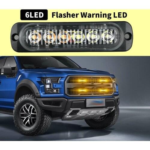 2pc Led Flasher Warning Lamp For Motorcycle Moto Pick-up automotive goods Car Accessories