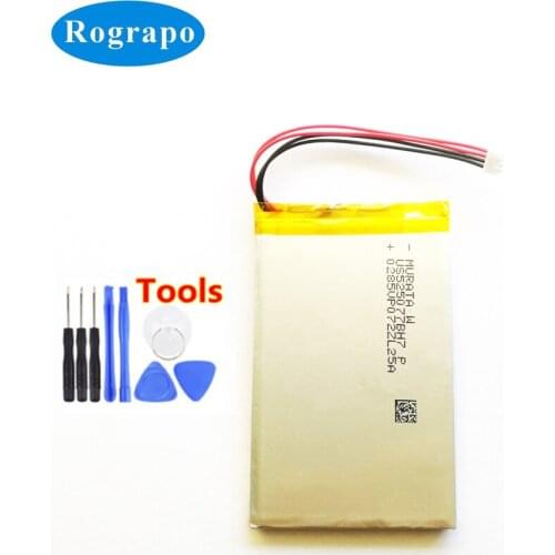 New Battery For Cayin N3 Player Accumulator 3.7V 3400mAh Rechargeable Batterie 4-wire Plug+tools