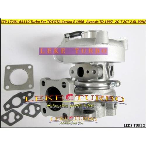 Free Ship CT9 17201-64170 17201 64170 Turbo Turbocharger For TOYOTA Emina Previa Estima Lucida Carina Corona 3C-TE 3CTE 2.2L