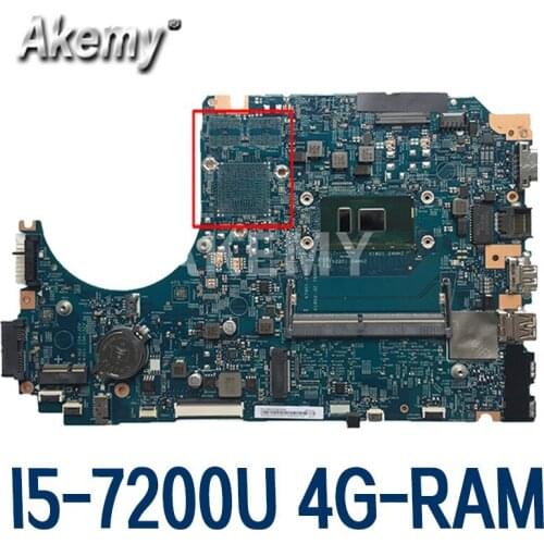 LV315KB MB For Lenovo V130-15IKB Laptop Motherboard 17807-3M 448.0DC05.003M W/ I5-7200U 4G-RAM 100% Fully Tested FRU: 5B20R33550