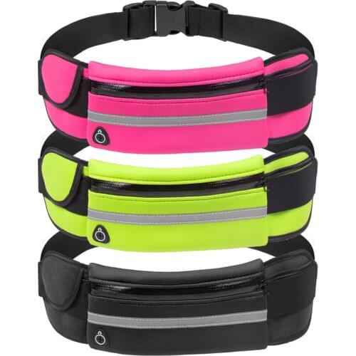New Portable Convenient USB Waist Packs Men Women Bum Bag Travel Pouch Belt Hot Sale Waist Bag Women