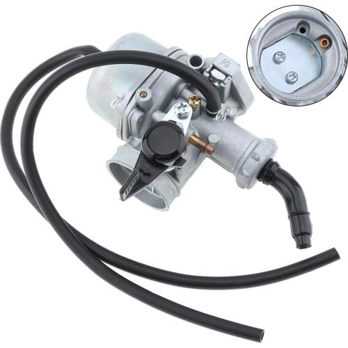 PZ22mm 36mm Curved Pipe Motorcycle Carburetor Two Hose for 110cc 125cc 140cc 150cc ATV Go Karts Pit Dirt Bike Quad Scooter Bike