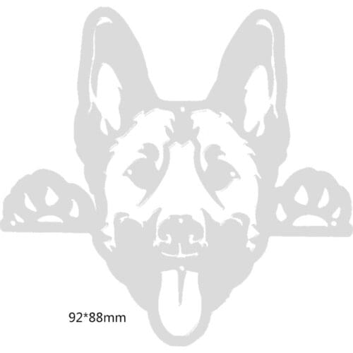 R58E Sweaty Dog Metal Cutting Dies Stencil Scrapbooking DIY Album Stamp Paper Card Embossing Decoration
