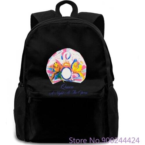 Queen - Night At The Opera 100% Official Freddie Mercury Brian May Hot Selling 100 % Plus Size backpack