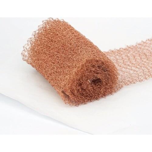 Special Sales 1 Meter 100mm Width 4 Wires Pure Copper Mesh For Distillation Reflux Moonshine Brewing Pest Control Food Grade