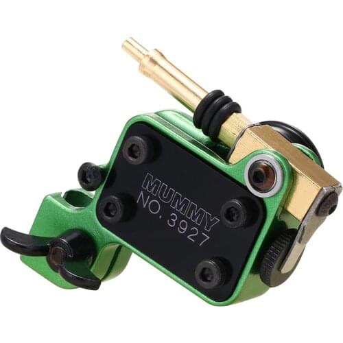 Tattoo Rotary Machine Gun Aluminium Alloy Frame Japanese Motor(green)