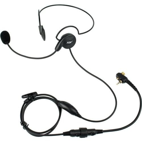 Advanced Unilateral Headphone Mic Neckband Earpiece Cycling Field Tactical Headset For Motorola MTP850 MTH600 MTH850 Radio