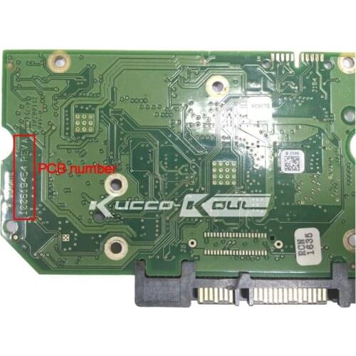 Hard drive parts PCB logic board printed circuit board 100619454 for Seagate 3.5 SATA hdd data recovery hard drive repair