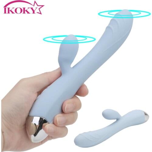 10 Frequency Dildo Vibrator Wand G Spot Clitoris Stimulator Adult Products Dual Motor Sex Shop Sex Toys for Women