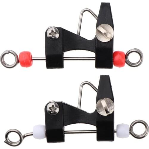 2pcs Heavy Duty Adjustable Trolling Clip Release Clips Boating Fishing Rope For Outrigger Downrigger