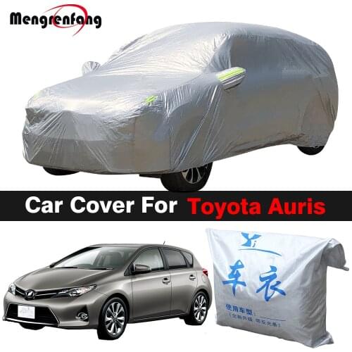 Full Car Cover Auto Outdoor Sun Shade Anti-UV Snow Rain Ice Dust Resistant Cover For Toyota Auris Blade