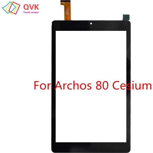 Black touch screen for Archos 70 80 90 Cesium Capacitive touch screen panel repair replacement spare parts