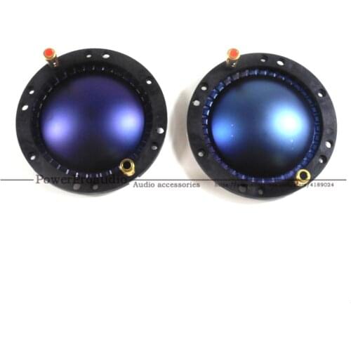 2PCS 3Inch Blue Titanium Diaphragm For Paudio SD-75BN for SD75BN Driver 76.2mm Diaphragm