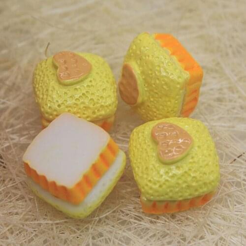 DIY Colorful Mixed Lot Food Resin Flatback Cabochons Decoration Cute Candy Dessert Beads