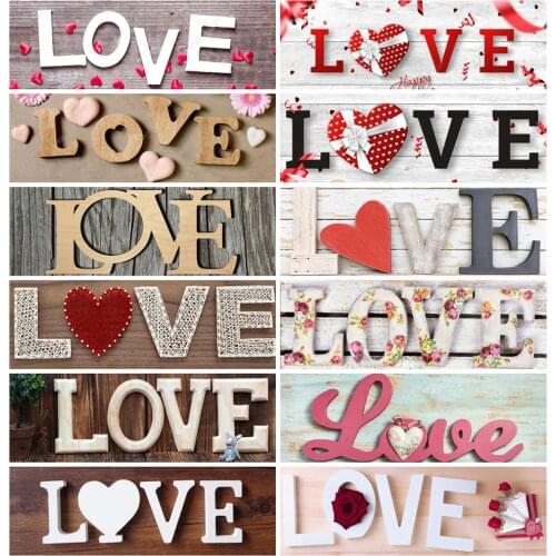 Huacan Diamond Painting Full Drill Heart Scenery Home Decoration Mosaic Love Embroidery Flower Handmade Gift