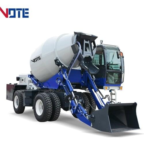 China VTCM Mini Series Self Loading Concrete Mixer Truck For Sale Manufacturer Direct Sales CE EPA EURO 5