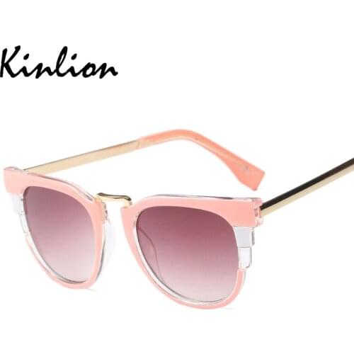 Kinlion Classic Children Square Metal Sunglasses for Boys Vintage Kids Sun Glasses Oversized Girls Sunglasses Uv400 Oculos Gafas