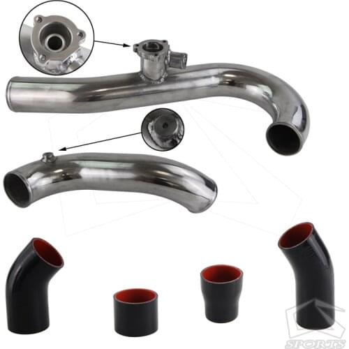 Intercooler Pipe Kit Compatible Fit for Ford Mustang EcoBoost 2015-2020