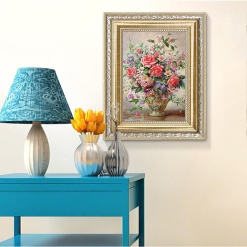 Colourful Fashion Flower Canvas Print painting Modern Art Poster Decorate Wall Pictures Canvas Painting For Decor No Frame