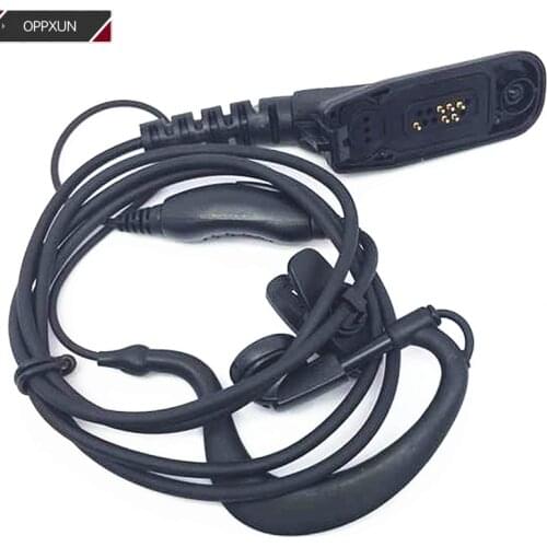 Round PTT two way radios Headphones for motorola DP3400 DP3401 DP3600 DP3601 DP4400 DP4401 DP4600 DP4601 radios