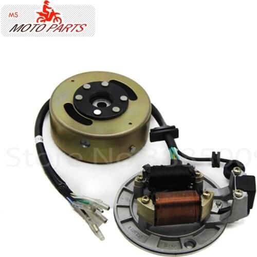 LIFAN LF125cc Horizontal Kick Start Engine Magneto Coil Stator Kit for Pit Dirt Bike Kick Start lifan engine