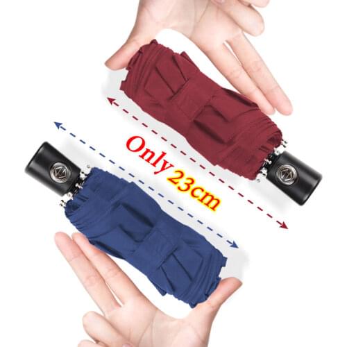 Mini Automatic 5Folding New Style Umbrella Rain Women Wind Resistant Portable Business Outdoor Fashion Umbrellas Male Parasol