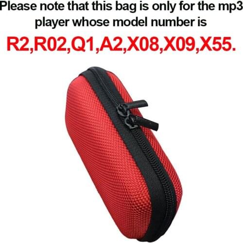 MP3 Player with Digital Storage Bag Mobile Phone Data Cable Package Zipper Bag Portable Zip Lock Organizer case 2018