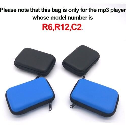 MP3 Player with Digital Storage Bag Mobile Phone Data Cable Package Zipper Bag Portable Zip Lock Organizer case 2018