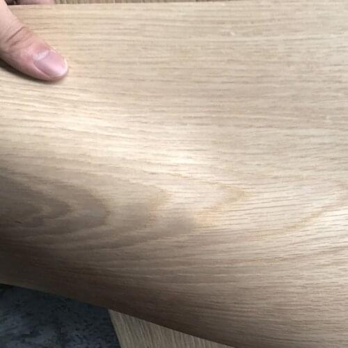 Natural Material White OAK Wood Veneers table Flooring Furniture bedroom chair table Skin