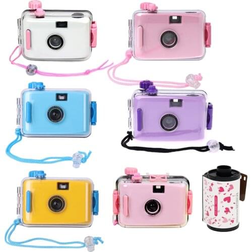 2020 Newest Fashion Cute Portable Childrens Camera Non-disposable Camera Convenient Waterproof And Shockproof Film LOMO Camera