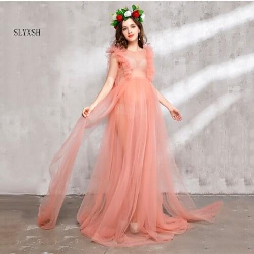 New Maternity Dress For Photo Shooting Boat Neck White Dress Maternty Photography Props no Sleeve Stretch Cotton Pregnant Dress