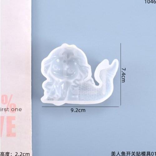 Shell Mermaid Sea Series Switch UV Resin Mold Jewelry Accessories Jewelry Handcraft Moulds