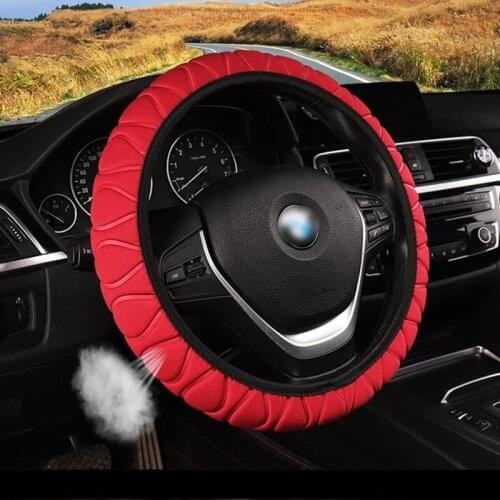 Steering Covers Braid On The Steering Wheel Cover Auto Universal Interior Accessories Steering Wheel Cover Funda Volante