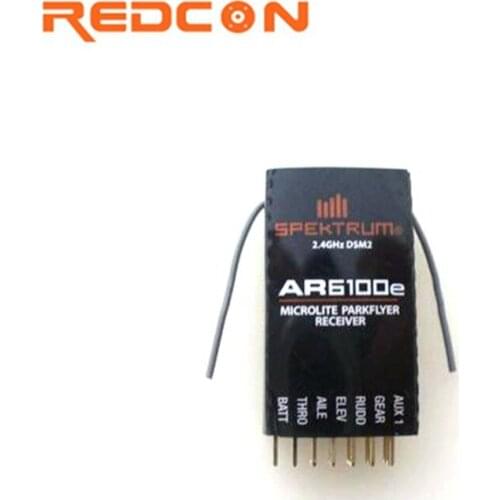 REDCON AR6100E 6CH 2.4G DSM-2 receiver for remote control DX6I DX18 DX8 DX9 DEVO10