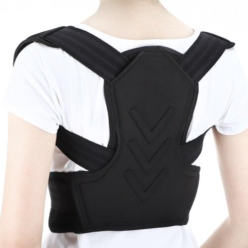 Adjustable Posture Corrector Back Waist Support Spine Brace Belt Chest Shoulder Postural Trainer Unisex for Adult S M L Size