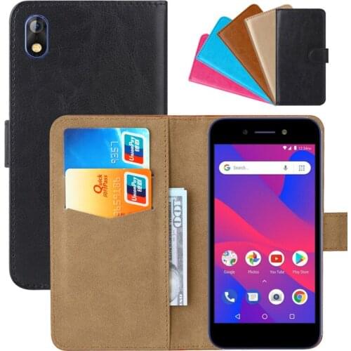 Luxury Wallet Case For DEXP A150 PU Leather Retro Flip Cover Magnetic Fashion Cases Strap