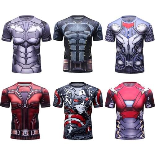 Sport Compression Shirt Gym T Shirts Men Short Sleeve Quick Dry Training Fitness Sweatshirt Bodybuilding Workout Running T-shirt