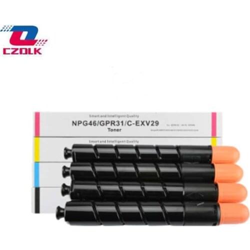 1set X New Compartible GPR-31 NPG-46 C-EXV29 color toner cartridge For Canon iR ADVANCE 5030 5035 5235 5240 1pc bk=720g cmy=430g