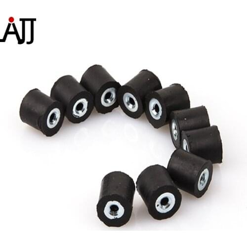 10pcs/lot DD M3 Vibration Bobbins 10x10mm Silicone Based Female for RC Multi-rotor Shock Absorber DD10M3