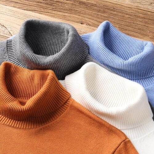 2020 Men Knitted Pullover Cashmere Sweater Casual Cotton Business Turtleneck Soft Slim Fit Sweaters Brand Clothes,GA740