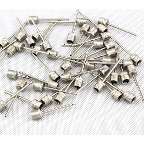 5pcs Sports Balls Standard Inflating Kit Ball Air Pump Needles for Basketballs Volleyballs Footballs Stainless Steel Pump Pin