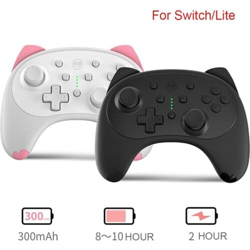 Switch Controller Wireless Gamepad Bluetooth Joystick for Nintendo Switch/Switch Lite/PC/Android/Steam Dualshock Vibration Turbo