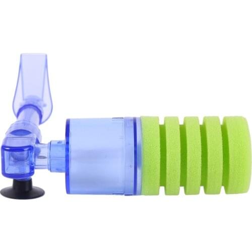 Aquarium Fish Tank Biochemical Sponge Filter Air Pump Double Head With/ Suction Cup Aquarium Accessories Air Pump Filter New