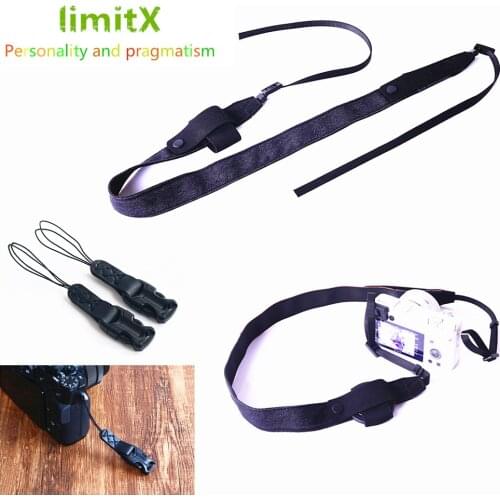 Quick Release Connector Canvas Camera Shoulder Neck Strap for Olympus PEN-F E-PL10 E-PL9 E-PL8 E-PL7 E-PL6 SH-2 SH-1 XZ-2 XZ-1