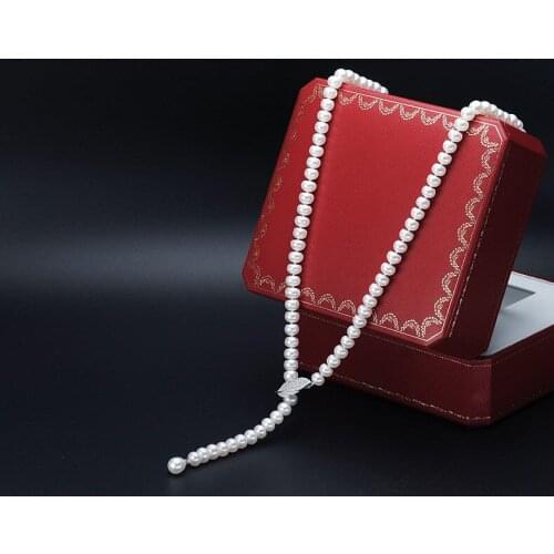 ELEGANT AAA 9-10MM SOUTH SEA ROUND WHITE PEARL NECKLACE 28INCH 925S KKK