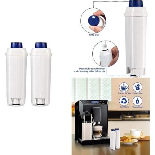 For Delonghi Coffee Maker Filter for Delonghi DLSC002 Coffee Machine Filter with Activated Carbon Softener