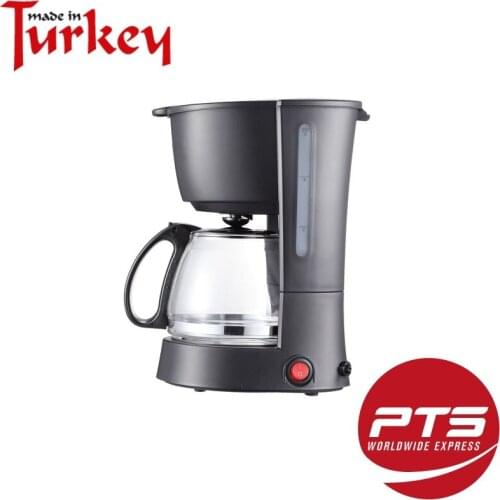 Filter Coffee Machine 2-4 Cup Serve Coffee Maker With Glass Kettle Ground Coffee Portable Electrical 220V 650W Free Shipping