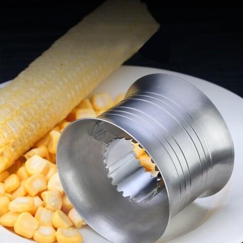 Stainless Steel Corn Stripper Tools High Quality Kitchen Peeler Round Knife Corn Peeler Kitchen Vegetable And Fruit Tools
