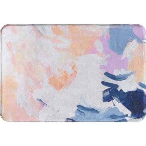 Boho Aesthetic Non-slip Doormat Bohemian Patterns Bath Kitchen Mat Prayer Carpet Flannel Modern Decor